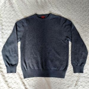 Merona Gray cotton knit pullover sweater - Small